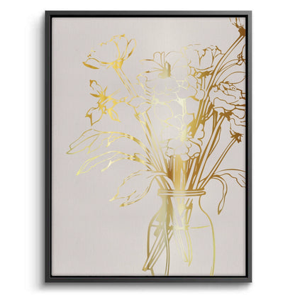 Golden Bouquet - Canvas