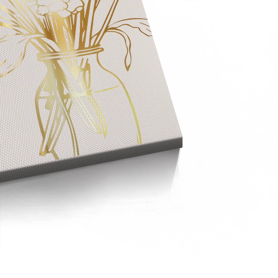 2Golden Bouquet - Canvas