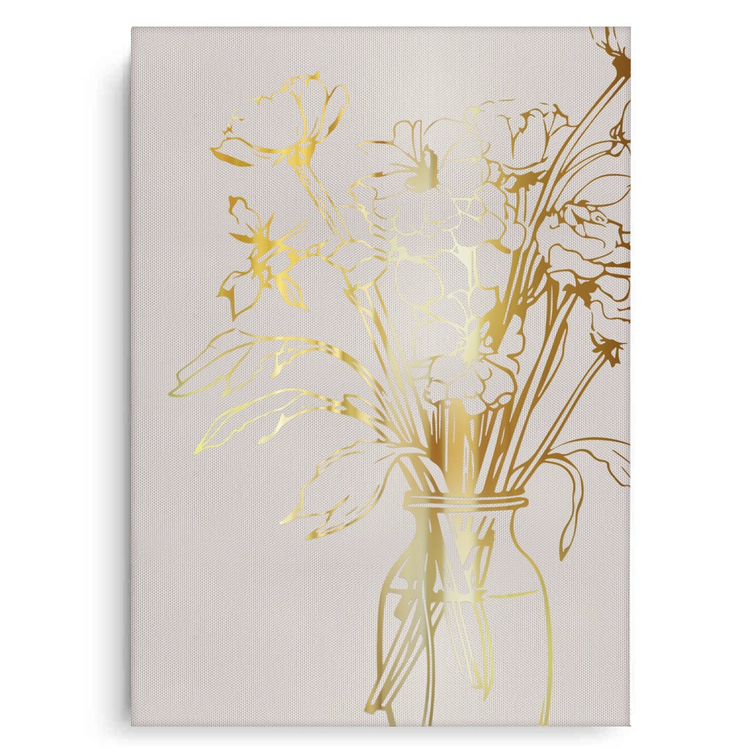 2Golden Bouquet - Canvas
