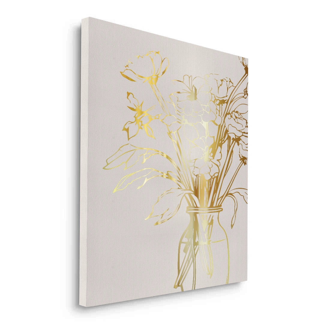 2Golden Bouquet - Canvas