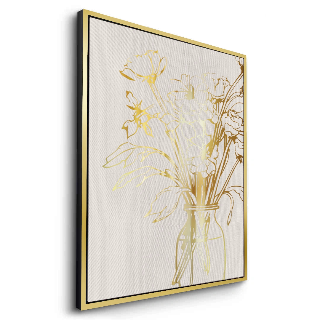 2Golden Bouquet - Canvas