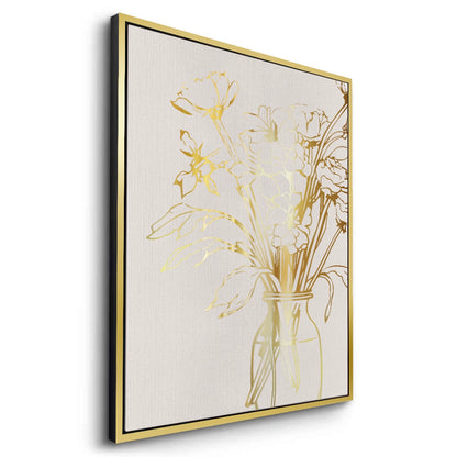 Golden Bouquet - Canvas