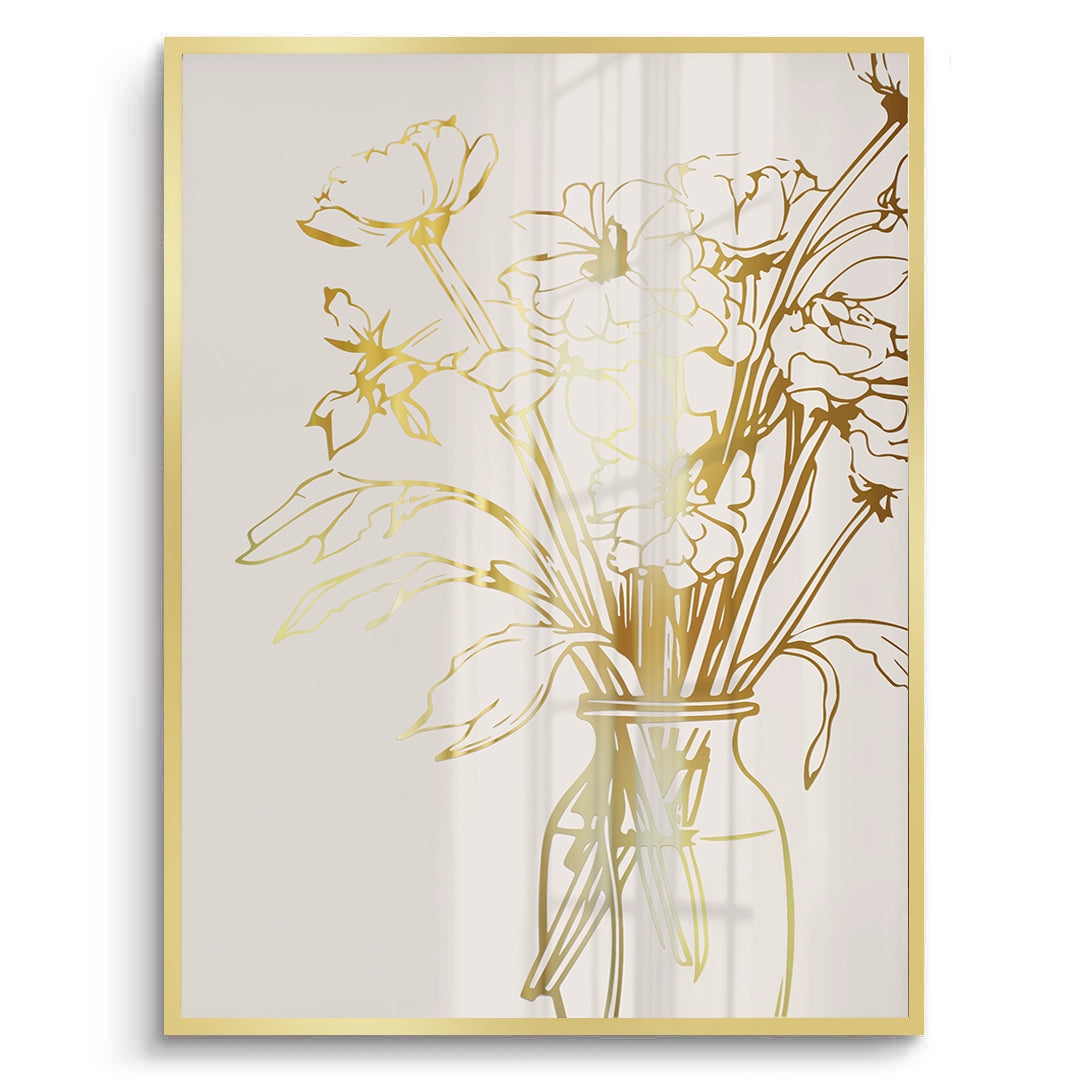2Golden Bouquet - Fine Art