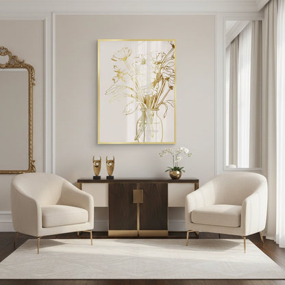 Golden Bouquet - Fine Art