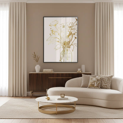 Golden Bouquet - Fine Art