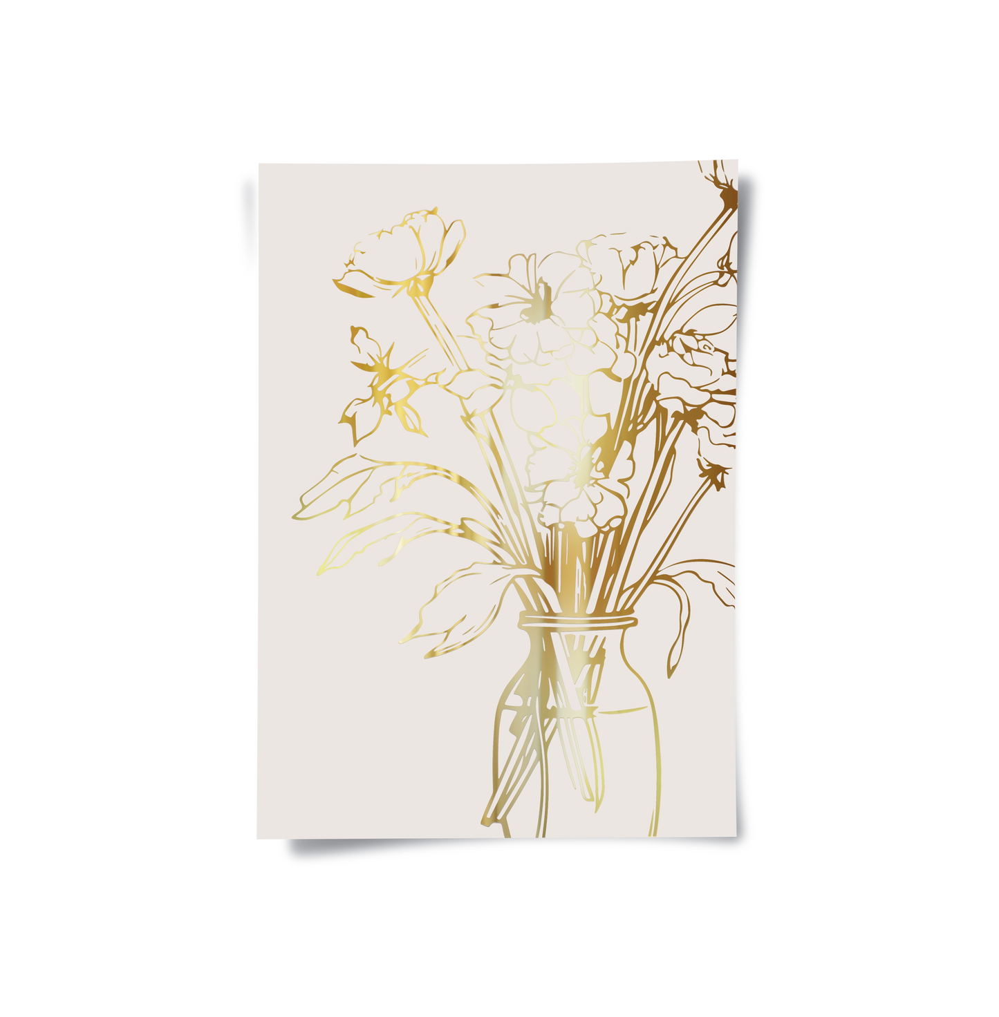 2Golden Bouquet - Poster