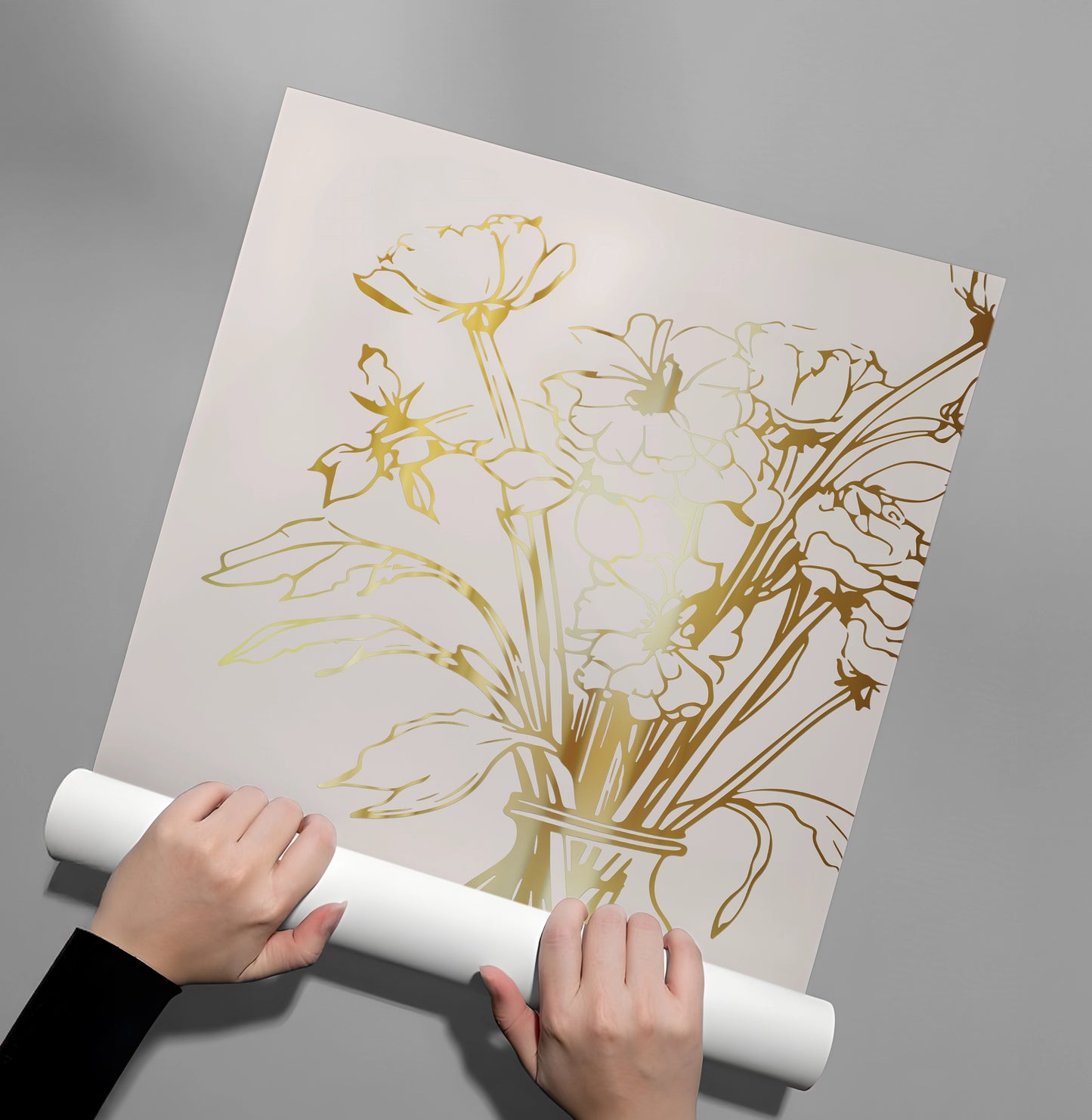 2Golden Bouquet - Poster