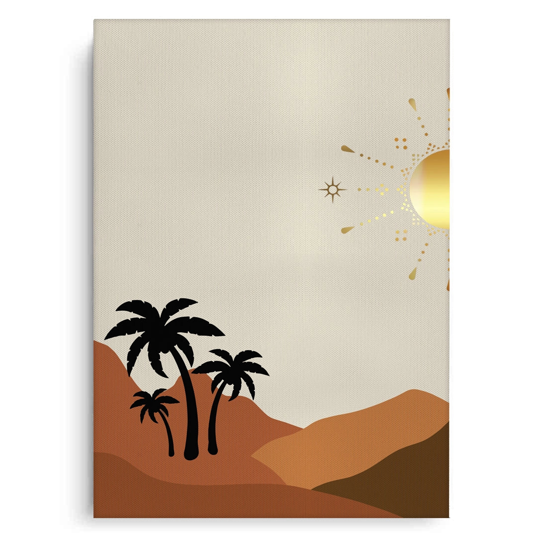 2Golden Dunes Set of 2 - Canvas