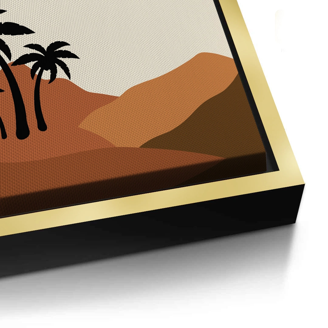 2Golden Dunes Set of 2 - Canvas