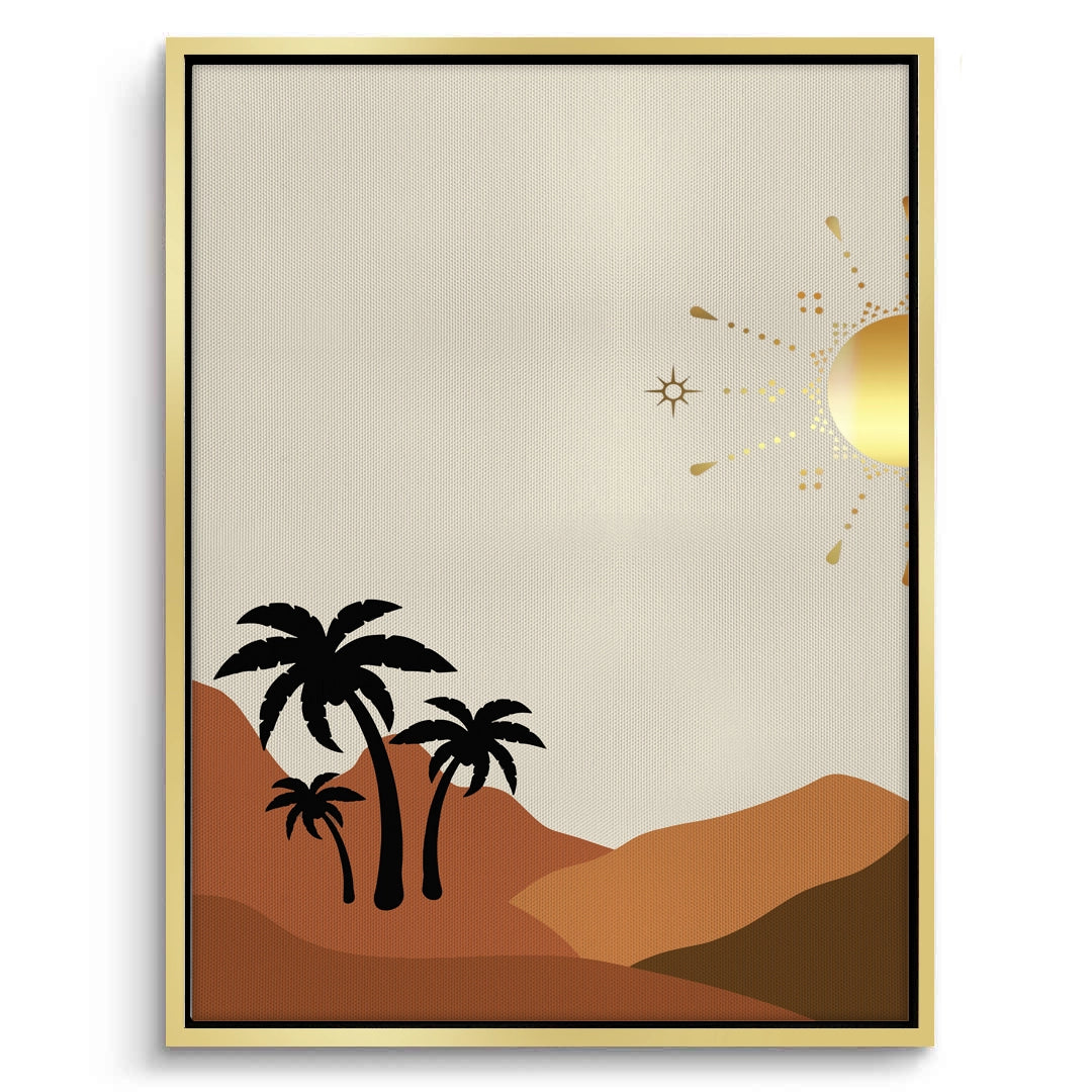 2Golden Dunes Set of 2 - Canvas
