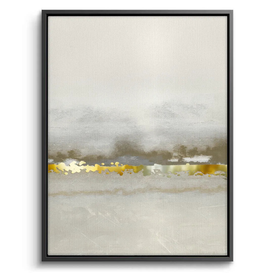 Golden Horizon Set of 3 - Canvas - Jasmineart.ae