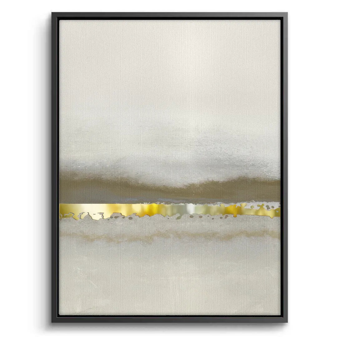 Golden Horizon Set of 3 - Canvas - Jasmineart.ae