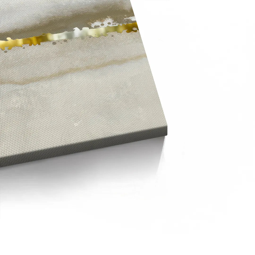 Golden Horizon Set of 3 - Canvas - Jasmineart.ae