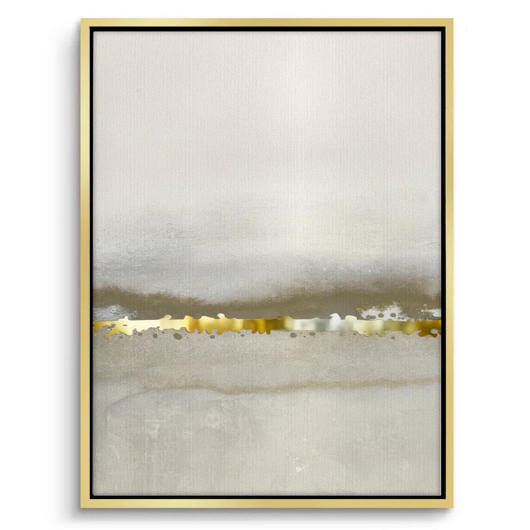 Golden Horizon Set of 3 - Canvas - Jasmineart.ae