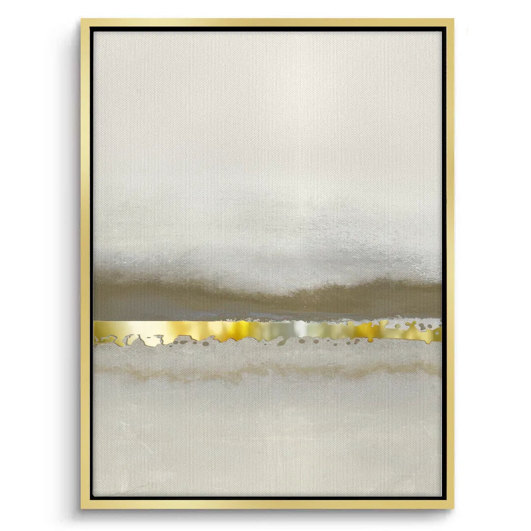 Golden Horizon Set of 3 - Canvas - Jasmineart.ae