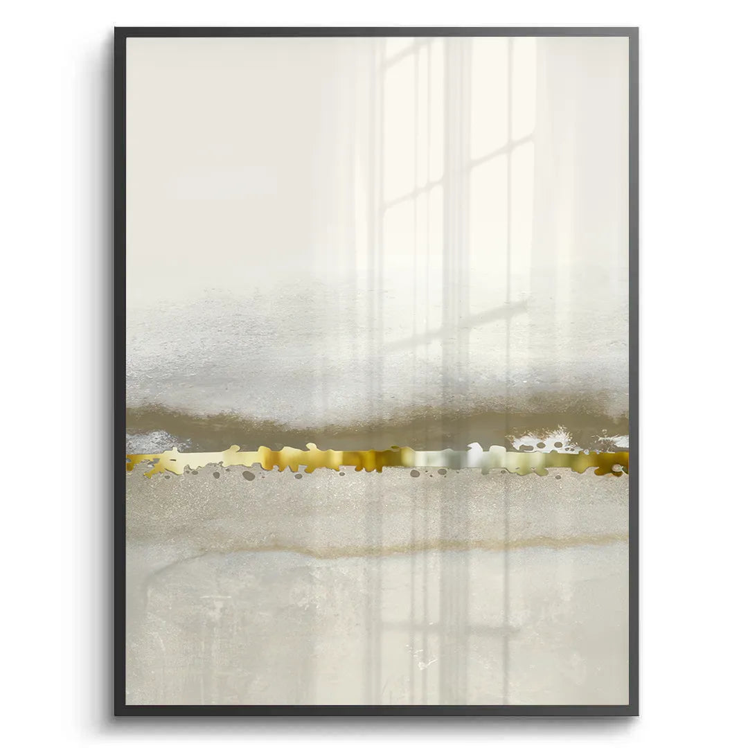 Golden Horizon Set of 3 - Fine Art - Jasmineart.ae