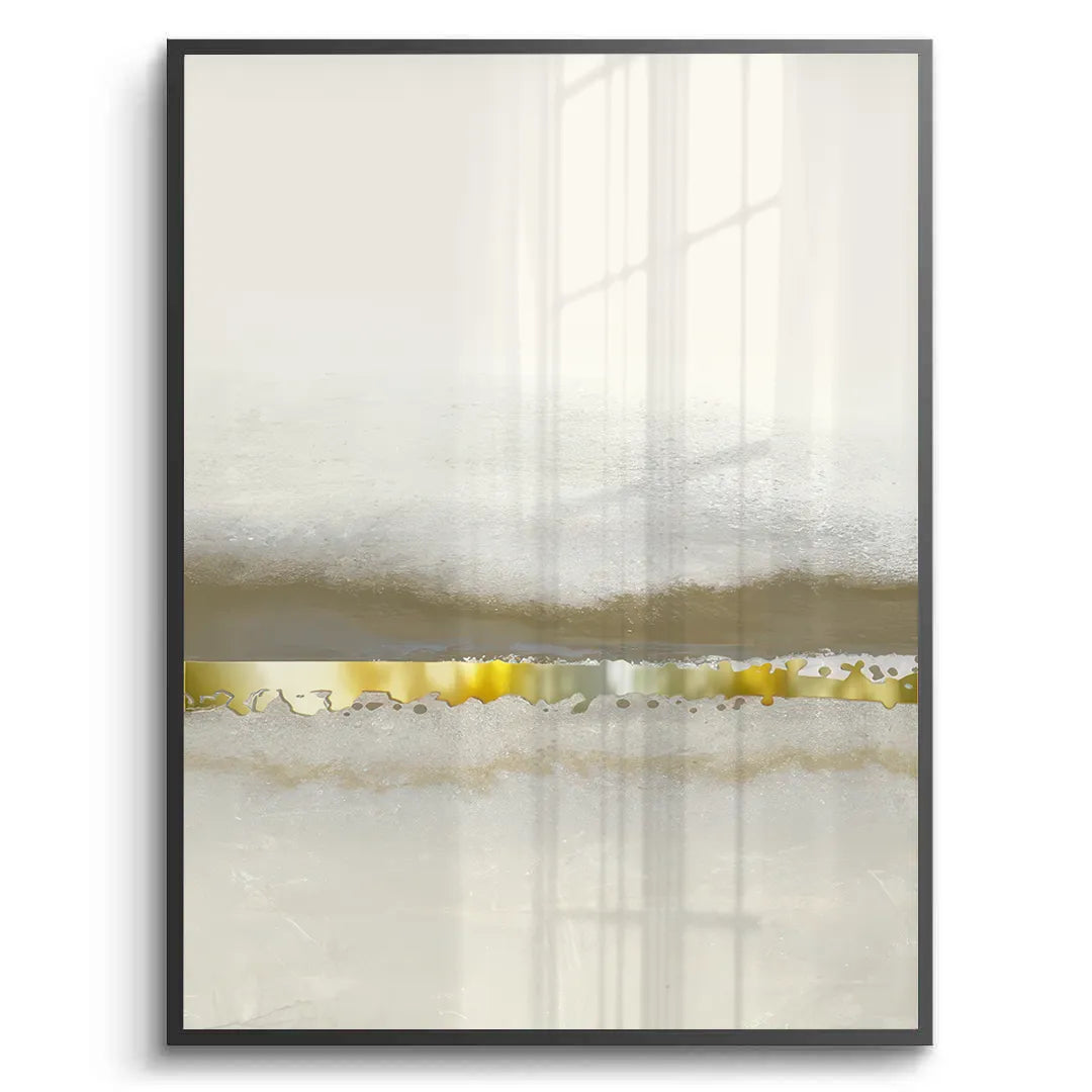 Golden Horizon Set of 3 - Fine Art - Jasmineart.ae