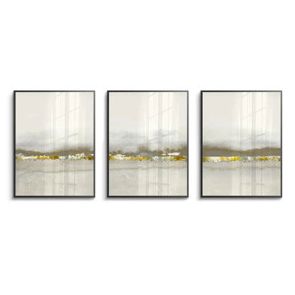 Golden Horizon Set of 3 - Fine Art