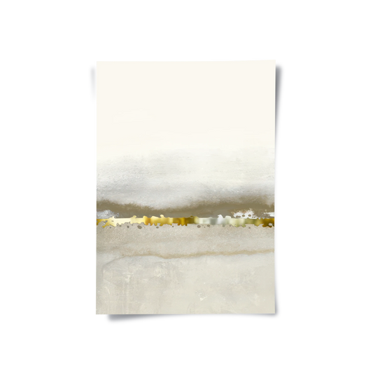 Golden Horizon Set of 3 - Poster