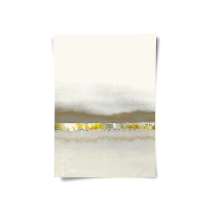 Golden Horizon Set of 3 - Poster