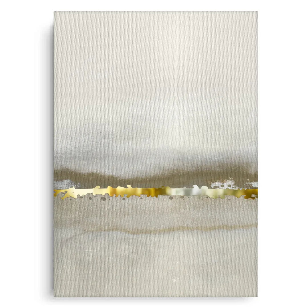 Golden Horizon Set of 3 - Canvas - Jasmineart.ae