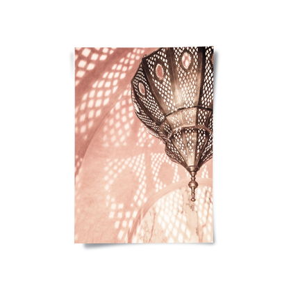 Golden Hour Arabesque - Poster