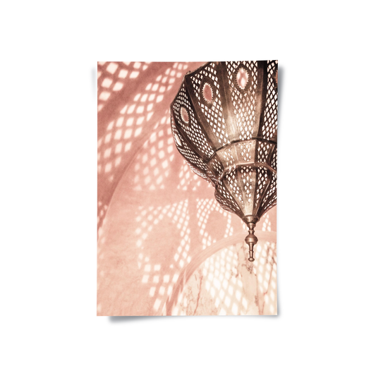 Golden Hour Arabesque - Poster