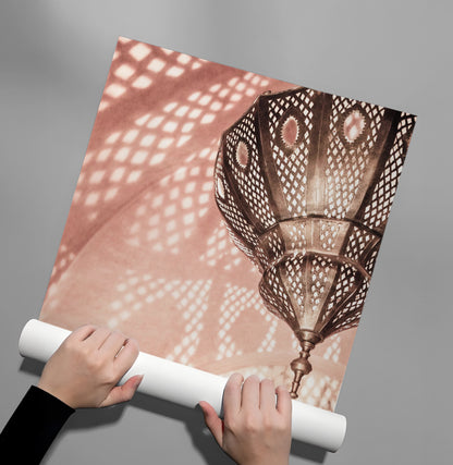 Golden Hour Arabesque - Poster