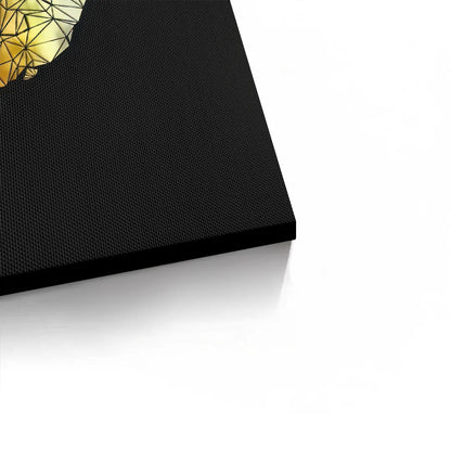 Golden Hummingbird - Canvas