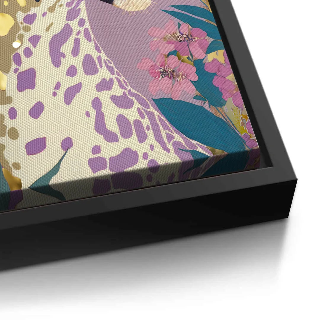 Golden Leopard - Canvas - Jasmineart.ae