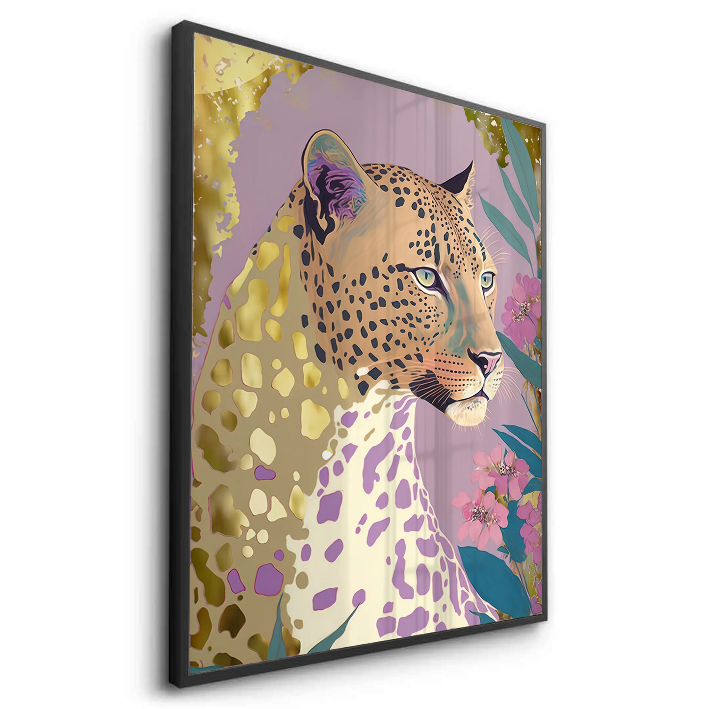 2Golden Leopard - Fine Art