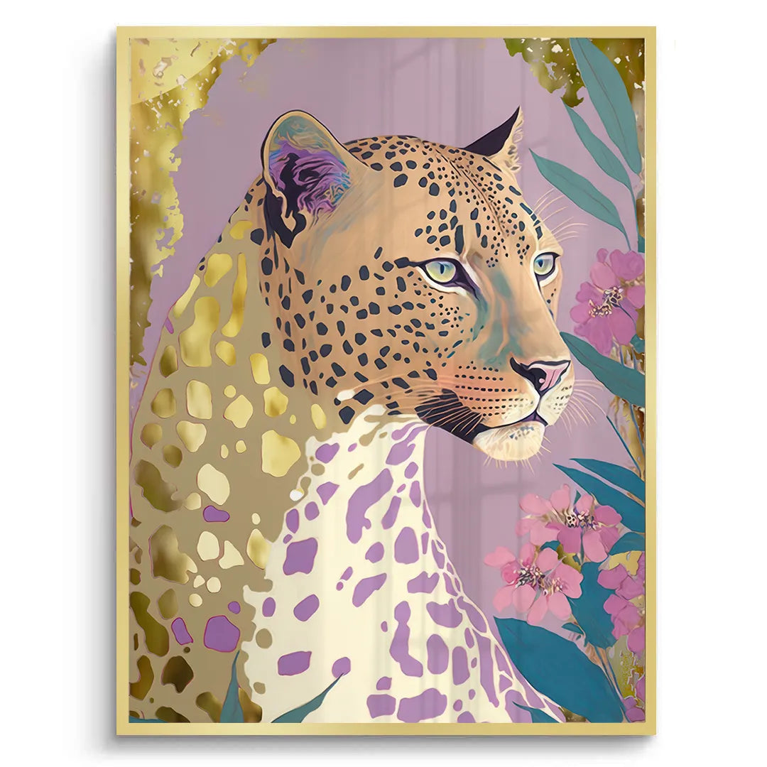2Golden Leopard - Fine Art