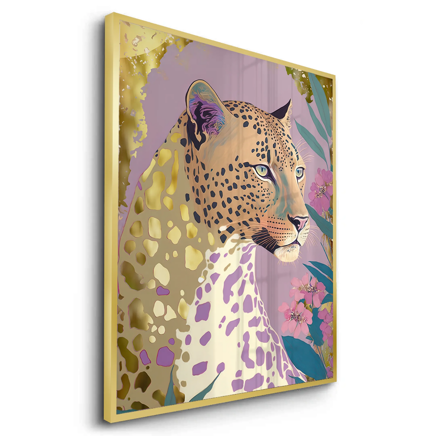 2Golden Leopard - Fine Art