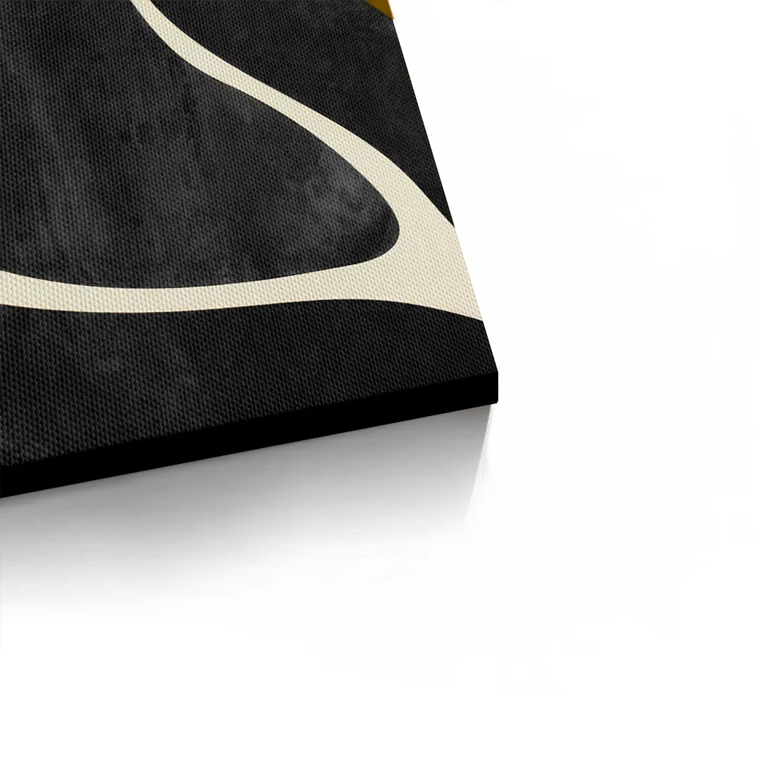 Golden Meander Set of 2 - Canvas - Jasmineart.ae