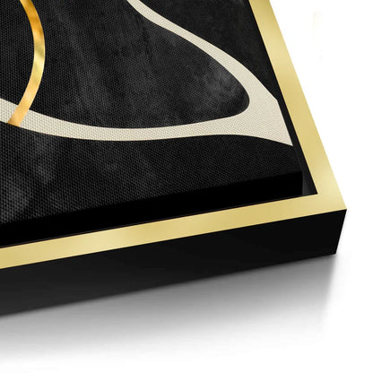 Golden Meander Set of 2 - Canvas