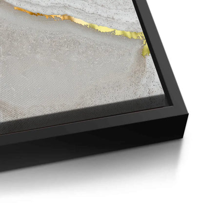 Golden Mineral Set of 2 - Canvas