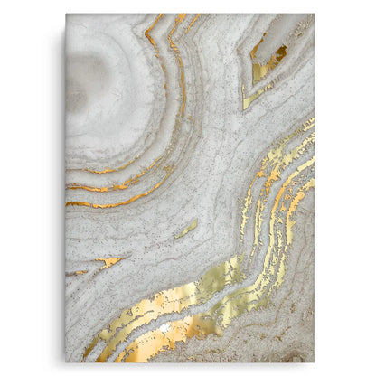 Golden Mineral Set of 2 - Canvas