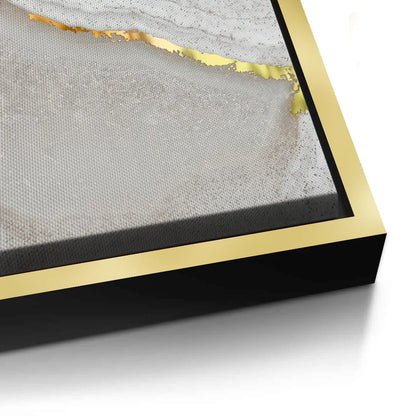 Golden Mineral Set of 2 - Canvas