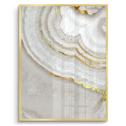 Golden Mineral Set of 2 - Fine Art
