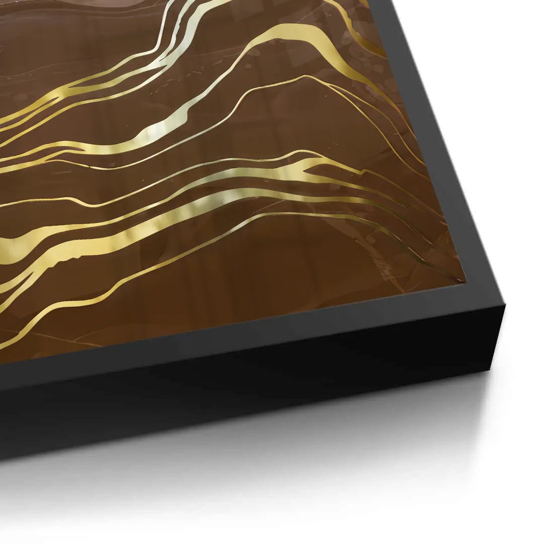 Golden River Set of 2 - Fine Art - Jasmineart.ae