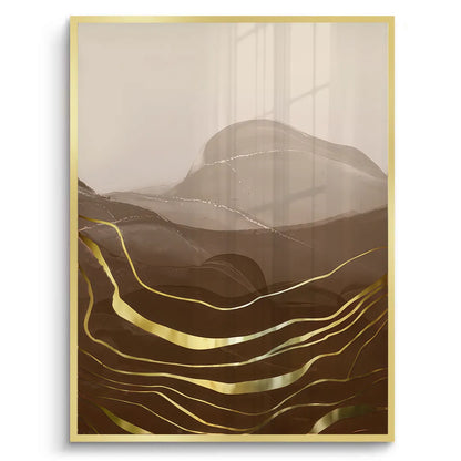 Golden River Set of 2 - Fine Art