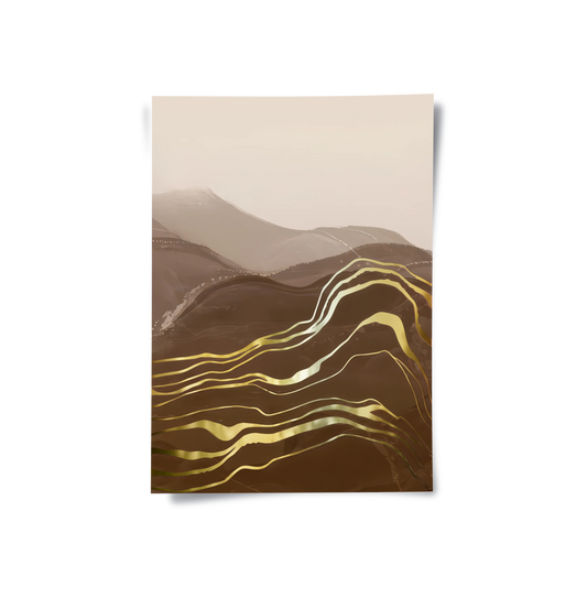 Golden River Set of 2 - Poster