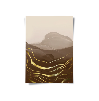Golden River Set of 2 - Poster
