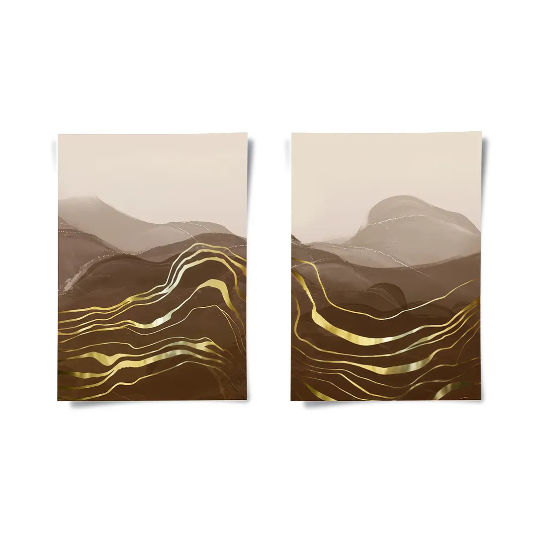 2Golden River Set of 2 - Poster