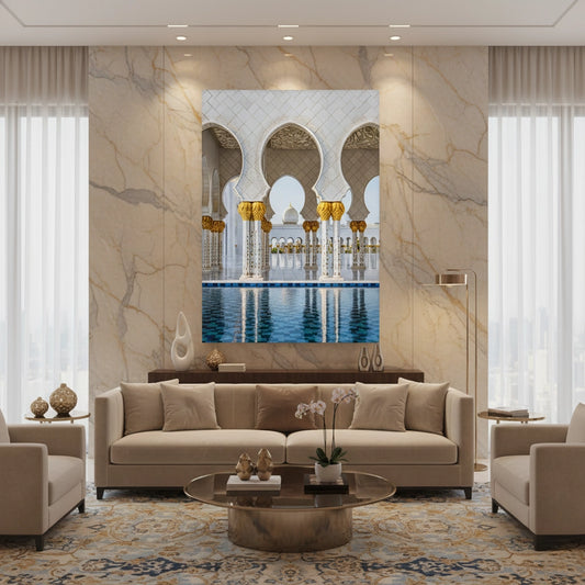 Golden Serenity - Canvas