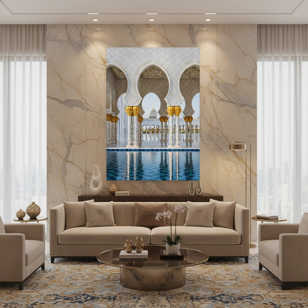 Golden Serenity - Canvas