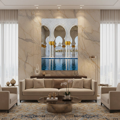 Golden Serenity - Canvas