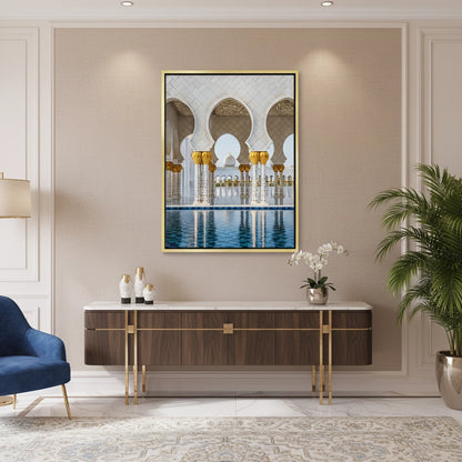 Golden Serenity - Canvas