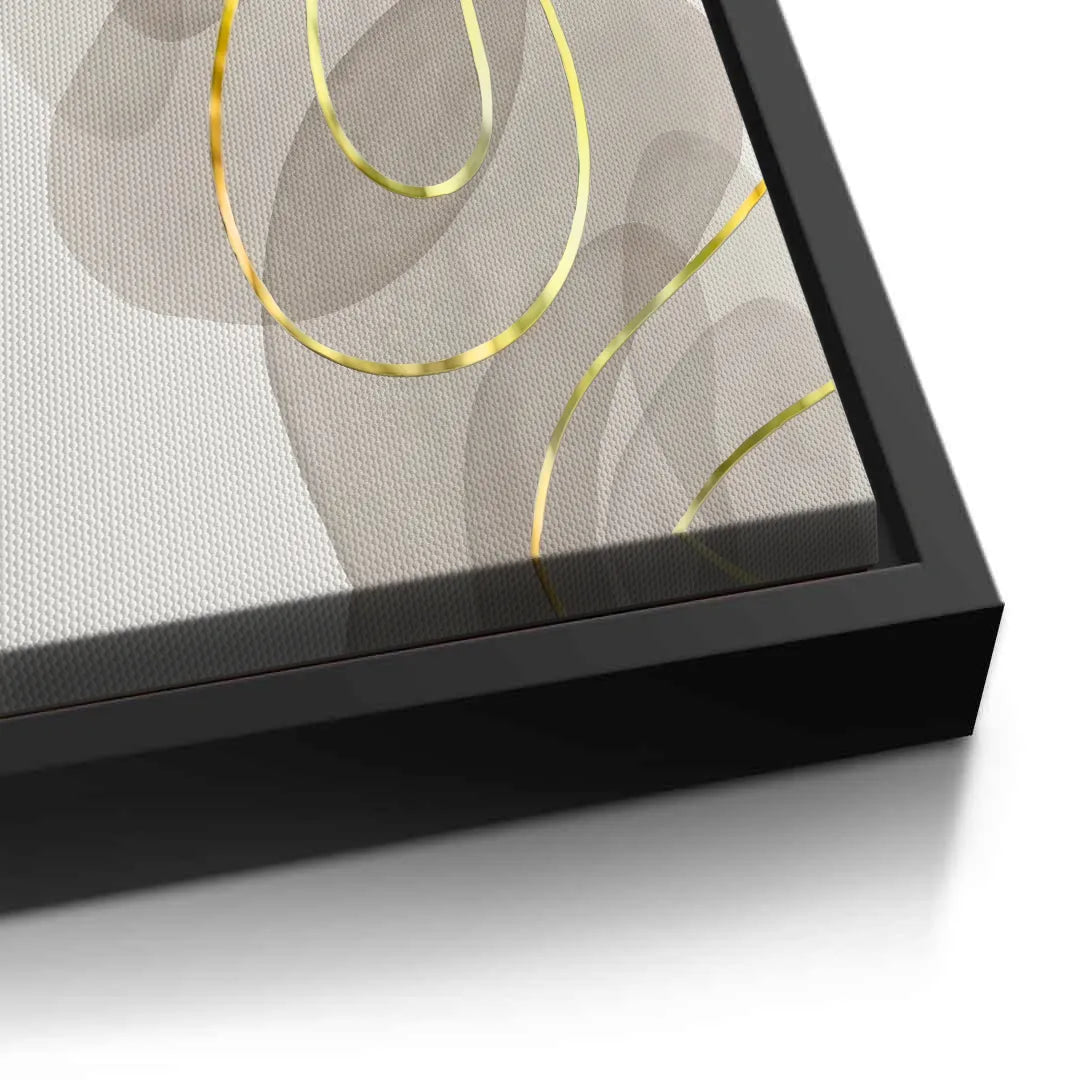 2Golden Trace - Canvas