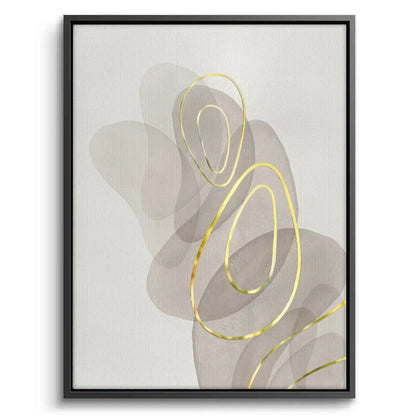 Golden Trace - Canvas
